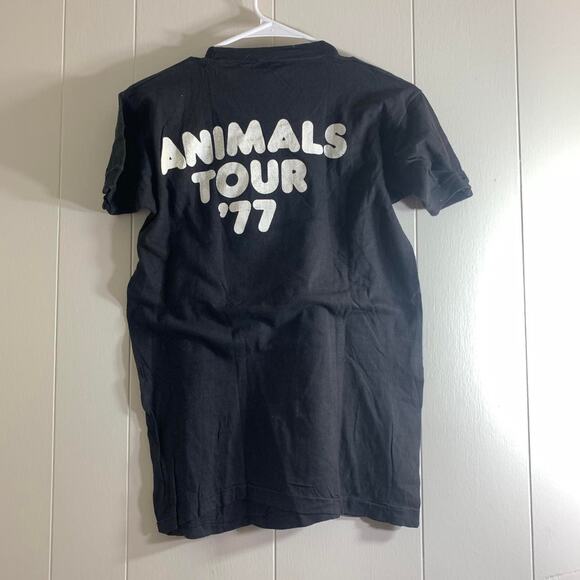 1977 PINK FLOYD Animals Tour double sided single stitch graphic tee shirt M Pig - Picture 6 of 7
